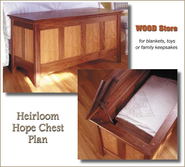 Wood Hope Chest Plans
