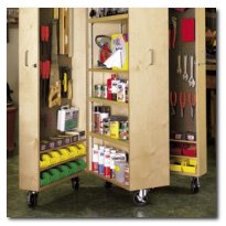 Mobile Tool Cabinet Downloadable Plan
