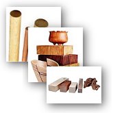 Turned Woods and Woods for Turning